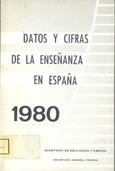 Datos y cifras de la enseñanza en España 1980