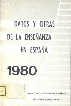 Datos y cifras de la enseñanza en España 1980