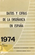 Datos y cifras de la enseñanza en España 1974