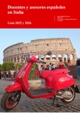 Docentes y asesores españoles en Italia. Guía 2025 y 2026