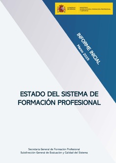 Estado del Sistema de Formación Profesional. Informe inicial