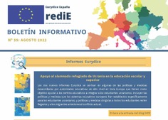 Boletín Informativo Número 35 Agosto 2022. Eurydice España - Redie