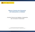 Marco común de Garantía de evaluación y calidad del sistema de Formación Profesional