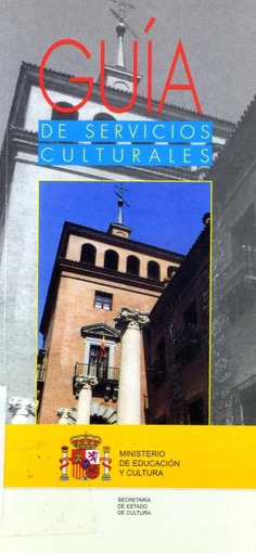 Guía de servicios culturales 1999