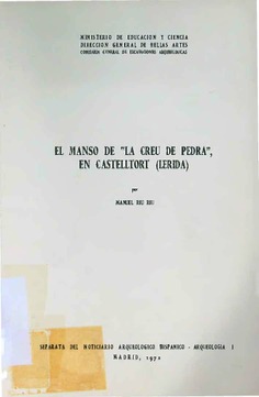 El manso de "La Creu de Pedra" en Castelltort (Lérida)