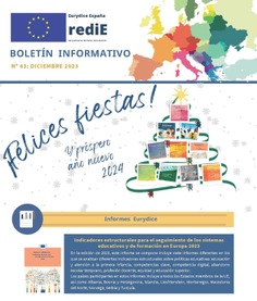 Boletín informativo nº 43 Diciembre 2023. Eurydice España - rediE