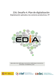 Proyecto EDIA nº 226. Desafío 4. Plan de digitalización