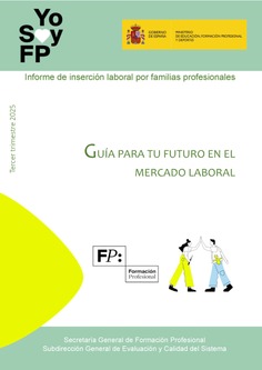 Informe trimestral de inserción laboral por familias profesionales. Tercer trimestre 2025