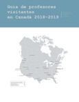 Guía de profesores visitantes en Canadá 2018-2019