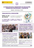 Boletín informativo nº 14. Unidad de Igualdad del MEFPD