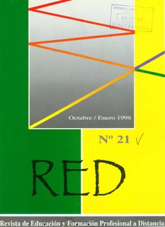 RED. Revista de educación y Formación Profesional a distancia nº 21