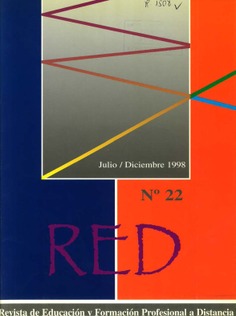RED. Revista de educación y Formación Profesional a distancia nº 22