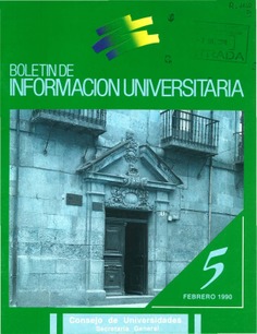 Boletín de información universitaria nº 5