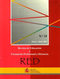 RED. Revista de educación y Formación Profesional a distancia nº 25