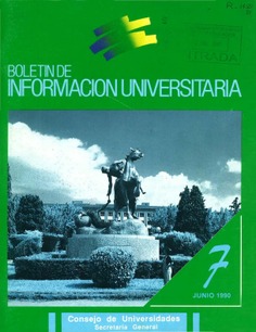 Boletín de información universitaria nº 7