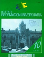 Boletín de información universitaria nº 10