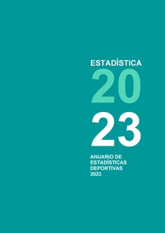 Anuario de estadísticas deportivas 2023