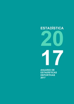 Anuario de estadísticas deportivas 2017
