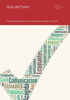 Guía de auxiliares de conversación en España 2015/2016