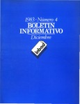 Boletín informativo del INBAD. 1983. Nº 4. Diciembre