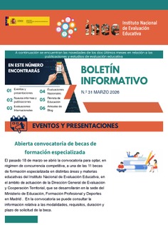 Boletín Informativo INEE Nº. 31 marzo 2026
