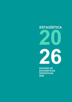 Anuario de estadísticas deportivas 2026