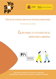 Informe de inserción laboral por familias profesionales. Primer trimestre 2026.