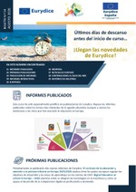 Boletín informativo nº 59. Agosto 2026. Eurydice España - rediE
