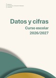 Datos y cifras. Curso escolar 2026-2027